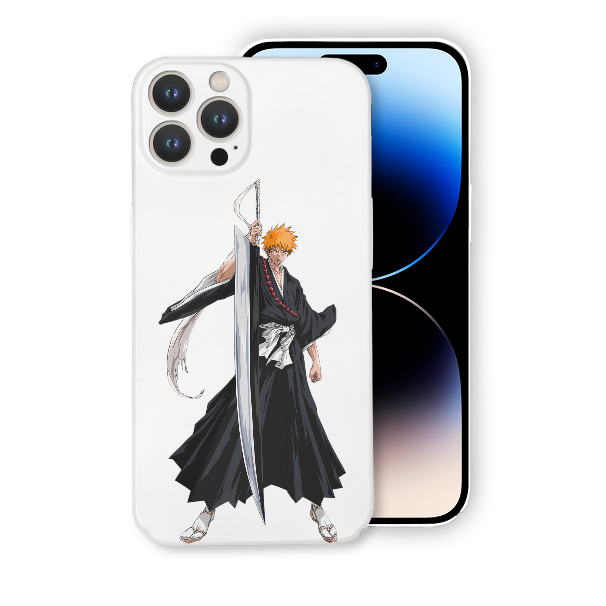 ブリーチ 黒崎一護（くろさき いちご）BLEACH Kurosaki Ichigo 【iPhone 14シリーズ対応】ハードケース